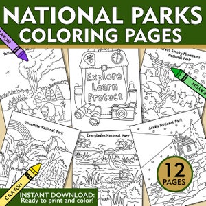 Nationalparks Malseiten, Nationalparks Malvorlagen, Kids Nationalparks Malseiten, Nationalparks Malseiten für Kinder