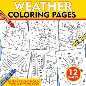 Wetter Malvorlagen, Wetter Malvorlagen, Wetter Malvorlagen für Kinder, Malvorlagen Wetter Thema, Regentag Malvorlagen