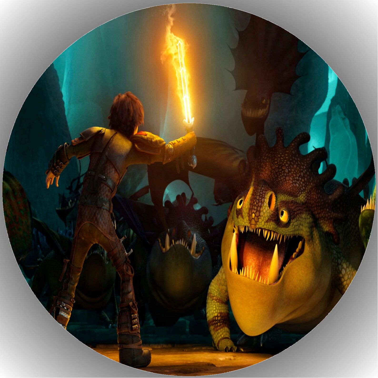 drachenz�hmen tortenaufleger