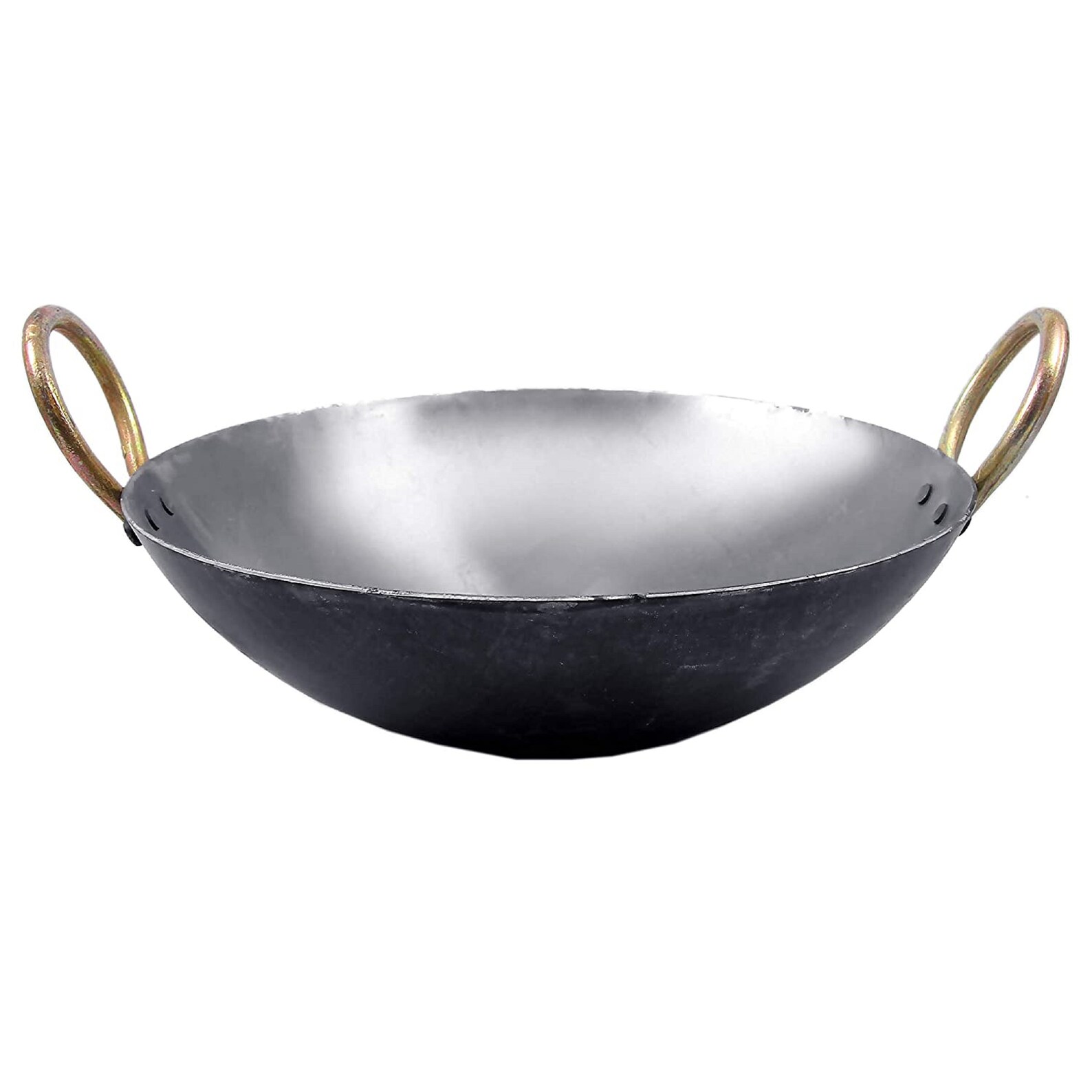 Handmade Iron Woks Kadai For Deep Frying Kitchen Uses Etsy