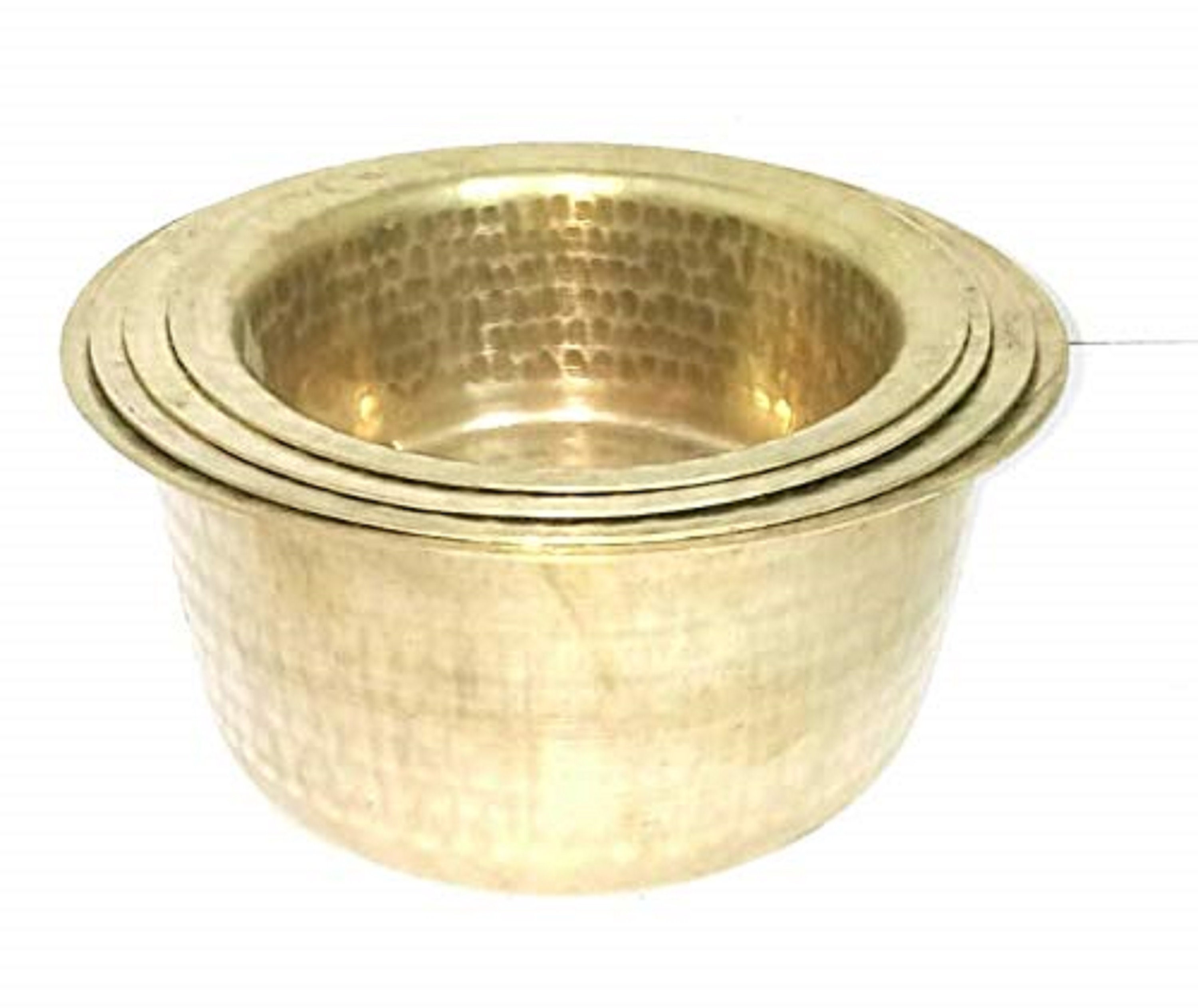 Traditional Indian pure brass cooking vessel heavy weight Etsy