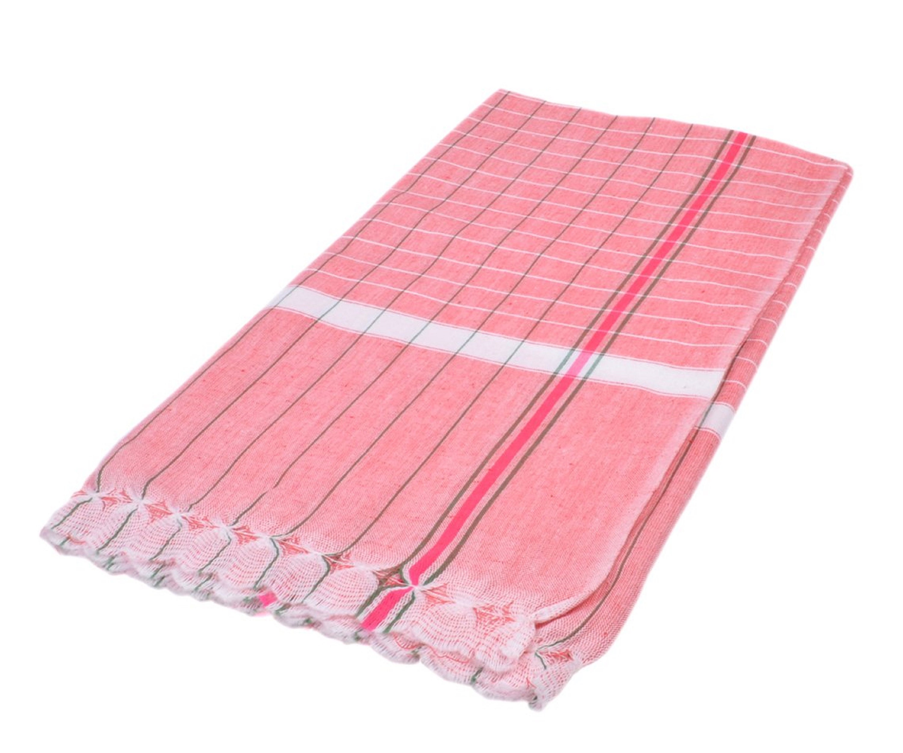 Gamcha Khadi Traditional Indian Bathing Towel Traditional Etsy