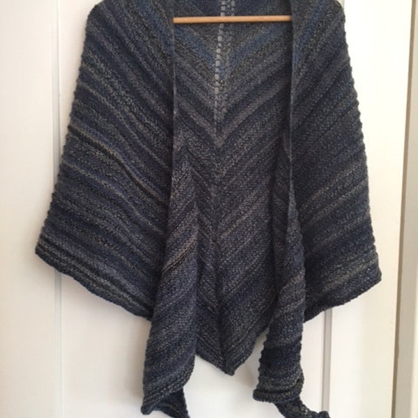 handknit shawl
