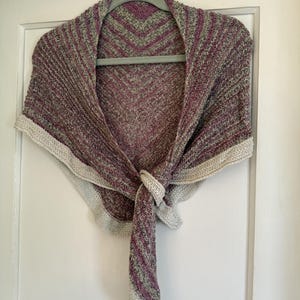 Handknit Women&#39;s Cotton Scarf
