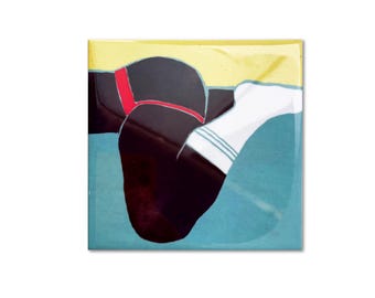 自慢げに ― セラミックアートタイル／ゲイアート