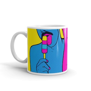 Mug for Gays  “Lollipop” Moustache Sexy Queer Art