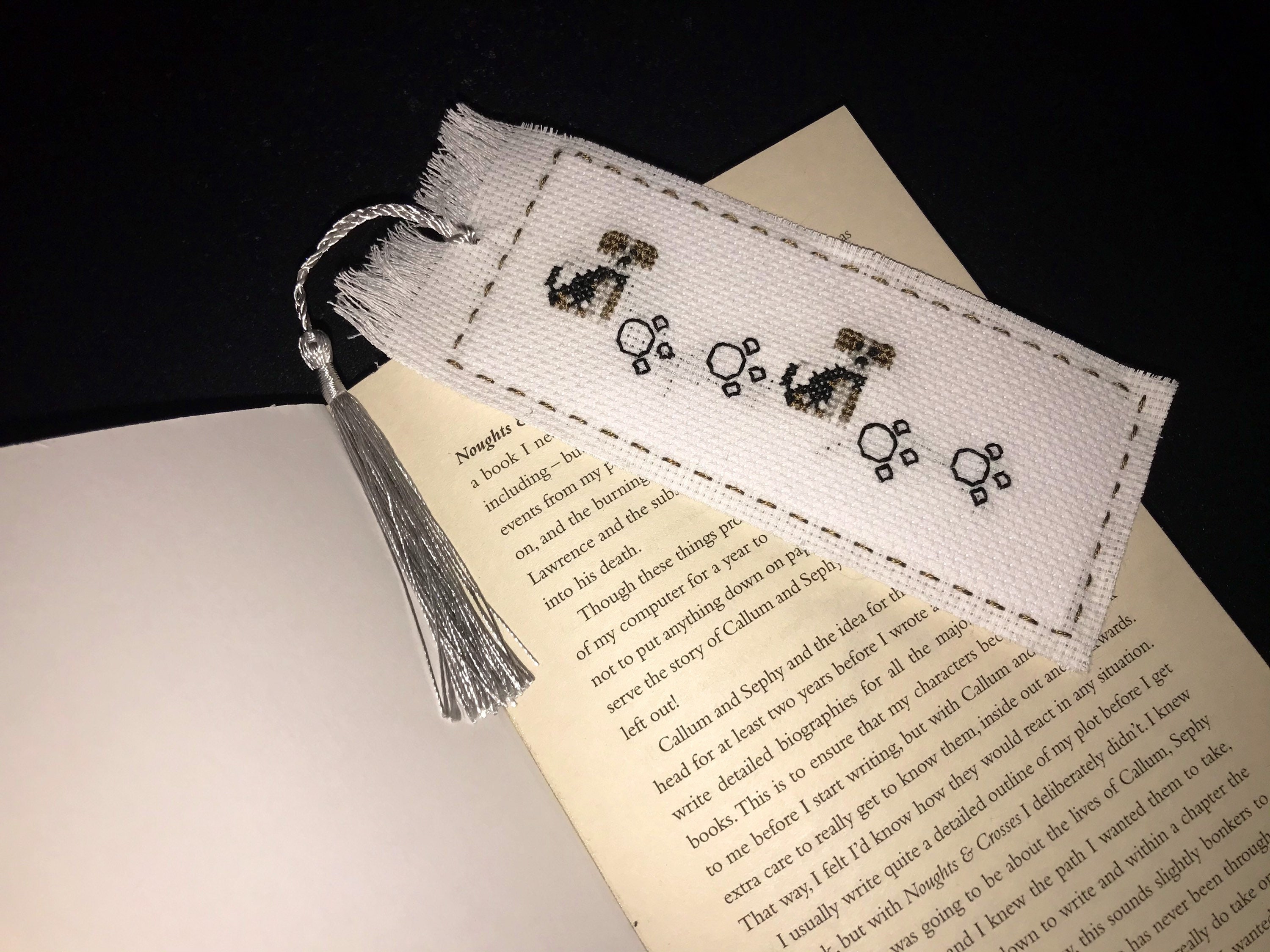 Handmade dog personalised bookmark Etsy
