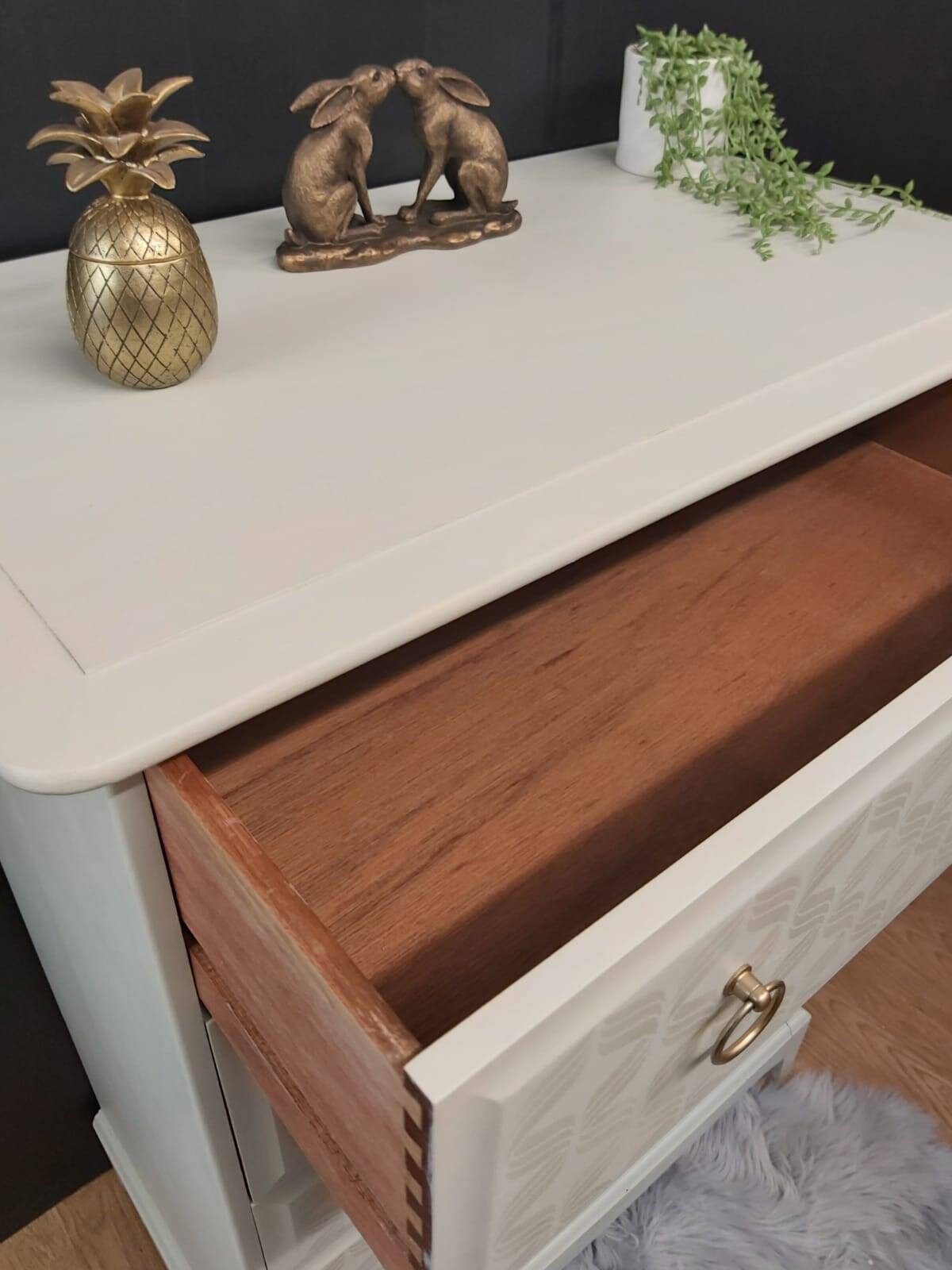 Stag furniture chest of drawers Etsy