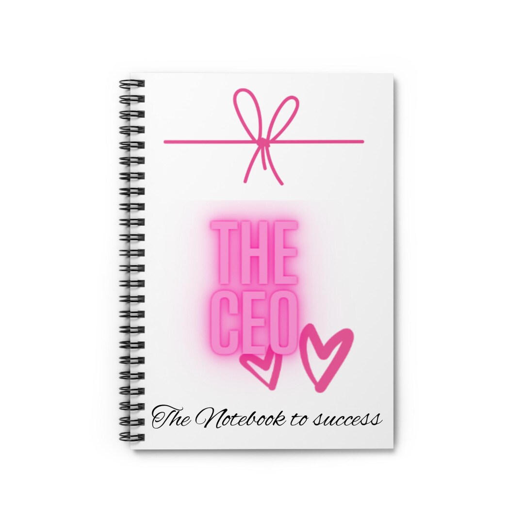 The CEO Notebook | Spiral Notebook - Etsy