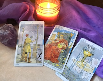 Tarot reading | past, present, future | desire, obstacle and solution | Psychic reading |clairvoyant | manifestation central