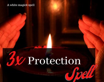 3X protection spell | extreme strong protection | hex protection | same day delivery  | black magic removal | manifestation central