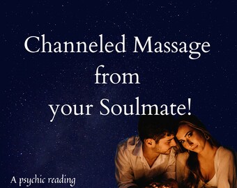 Channeled Message from Your Soulmate | Love Reading | romance| Psychic Reading | Tarot reading | 24 hours delivery | Manifestation Central