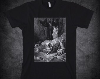 Gustave Dore Tshirt Etsy - headless t shirt roblox