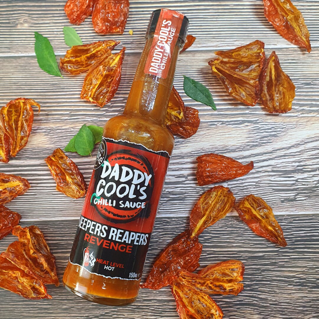 Carolina Reaper Chilli Sauce Hot Etsy