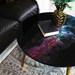 Black Galaxy Art Epoxy Resin Epoxy Resin Art Tabletops/Epoxy Table/Epoxy Coffee Table/Resin Coffee Table
