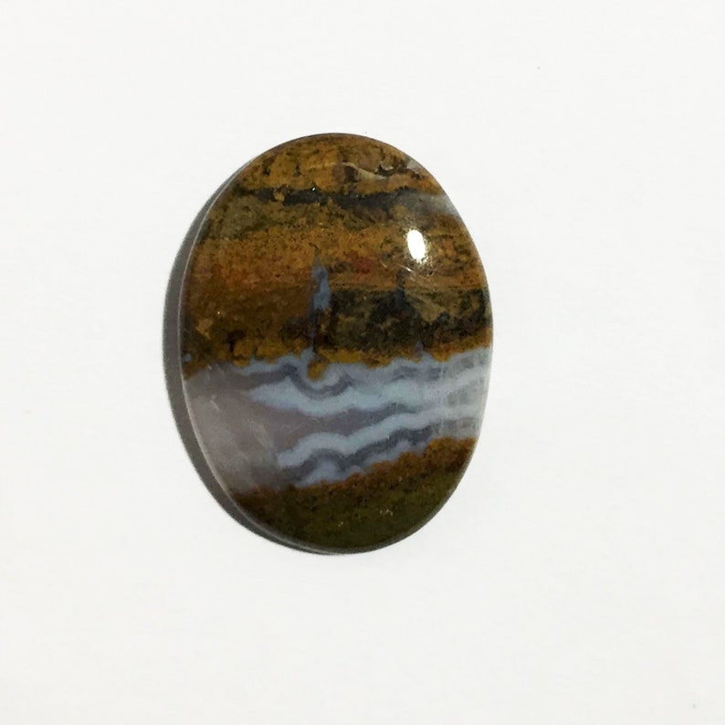 Excellent Yellow Moss Agate Cabochon Gemstone Beautiful Yellow | Etsy