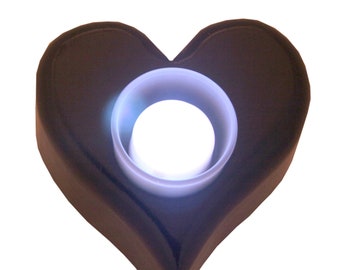 Heart Shaped Candle Holder