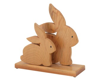 Wooden Bunny