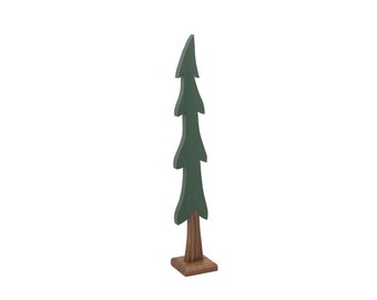Evergreen Tree Figurine, Tall