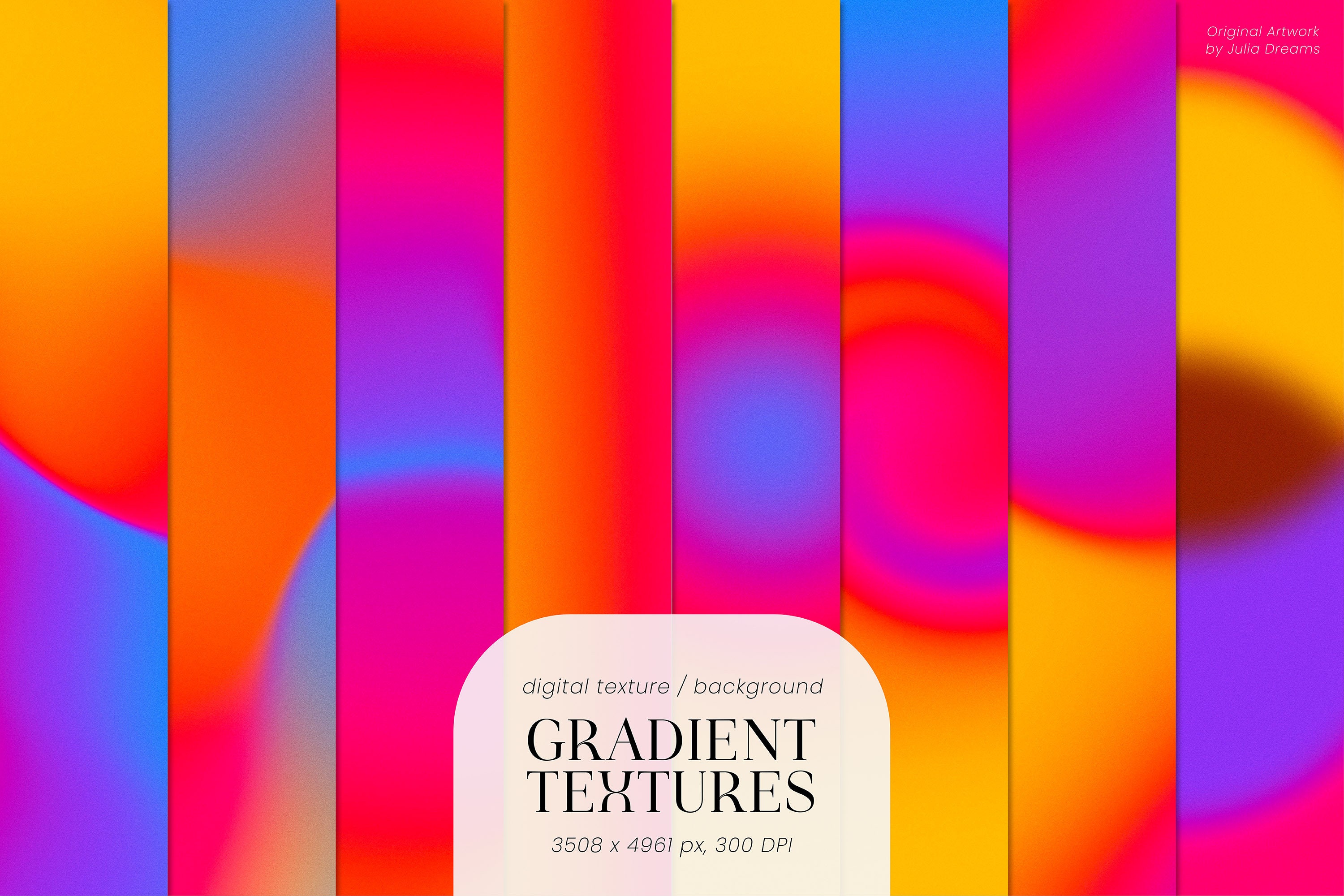 Instant Pay Gradient Gradient Textures - Gradient Digital Backgrounds - Digital Paper ...