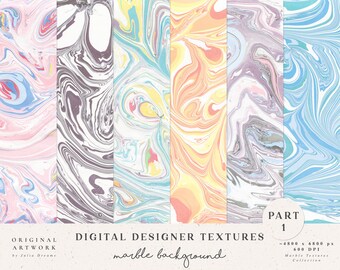 Marble Digital Textures 1 - Watercolor Paper - Ombre Watercolor - Texture - Digital Background - Printable Papers - Marble Background Art
