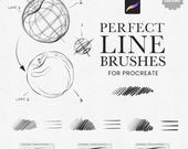 Perfect Sketch Brushes for Procreate | Realistic Pencil & Drawing Brush Set for iPad