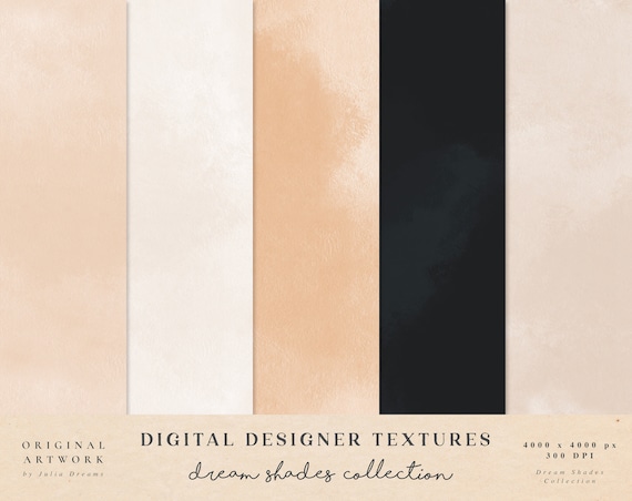 Digital Textures Dream Shades - Watercolor Paper - Pastel Clipart - Texture - Digital Background - Printable Papers - Abstract Art Print