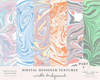 Marble Digital Textures 3 - Watercolor Paper - Ombre Watercolor - Texture - Digital Background - Printable Papers - Marble Background Art