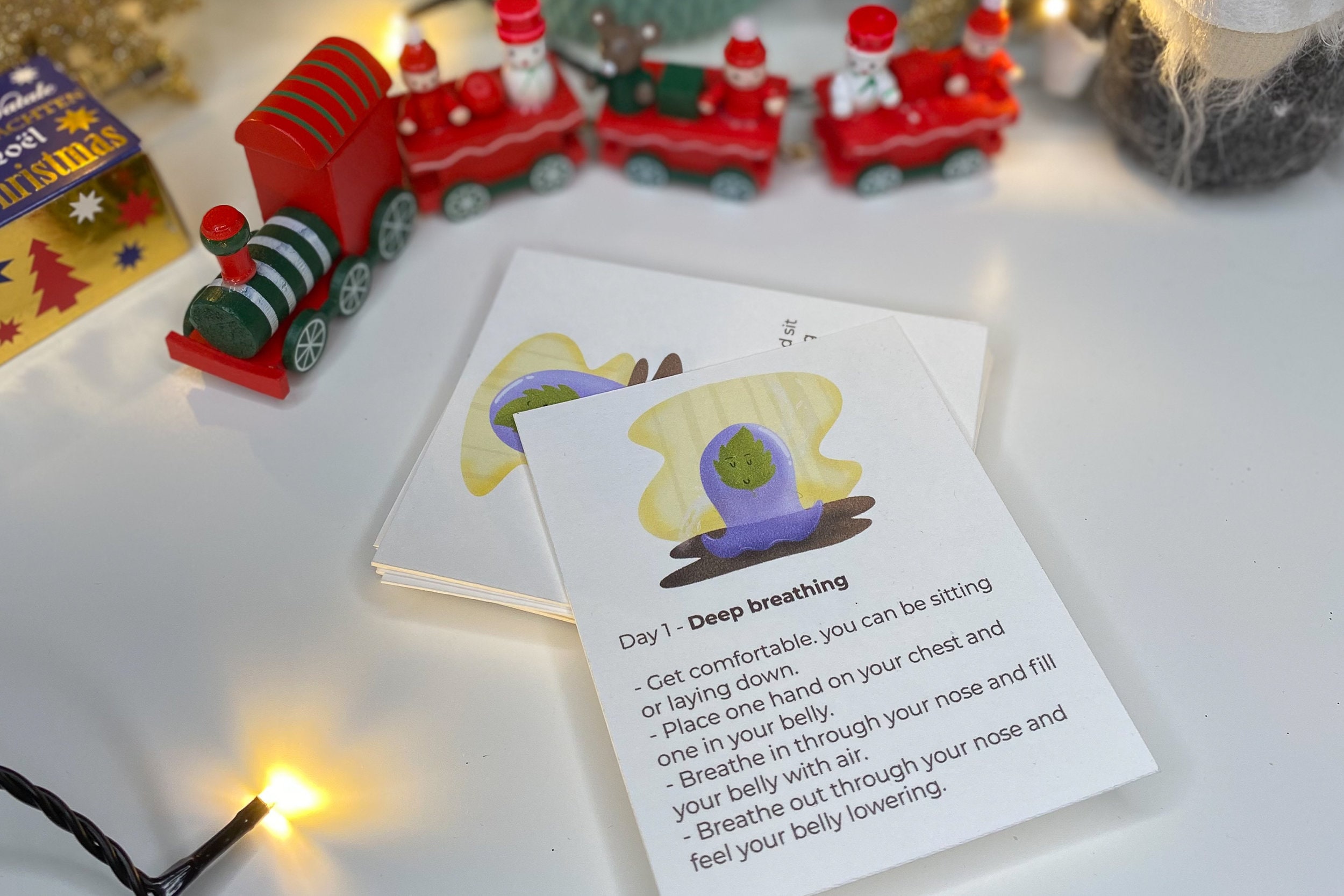 Printable Mindfulness Advent Calendar Etsy
