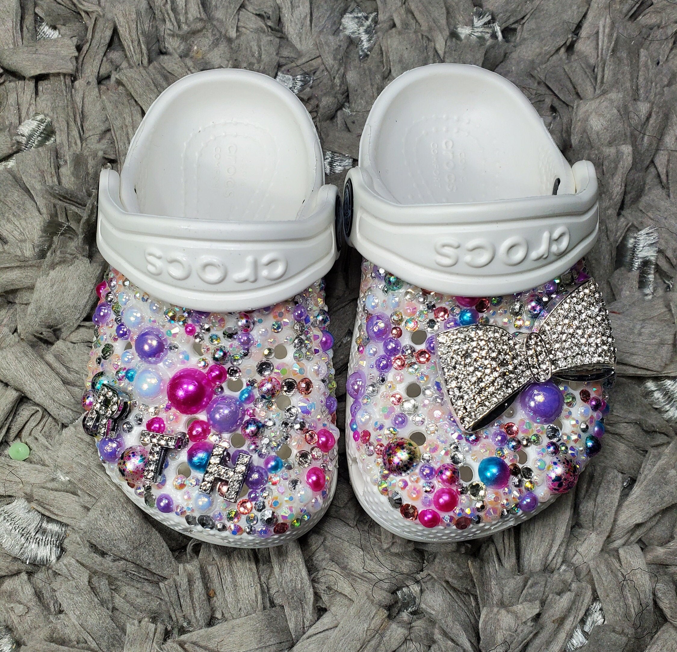 Custom Bling Crocs for Toddlers Etsy