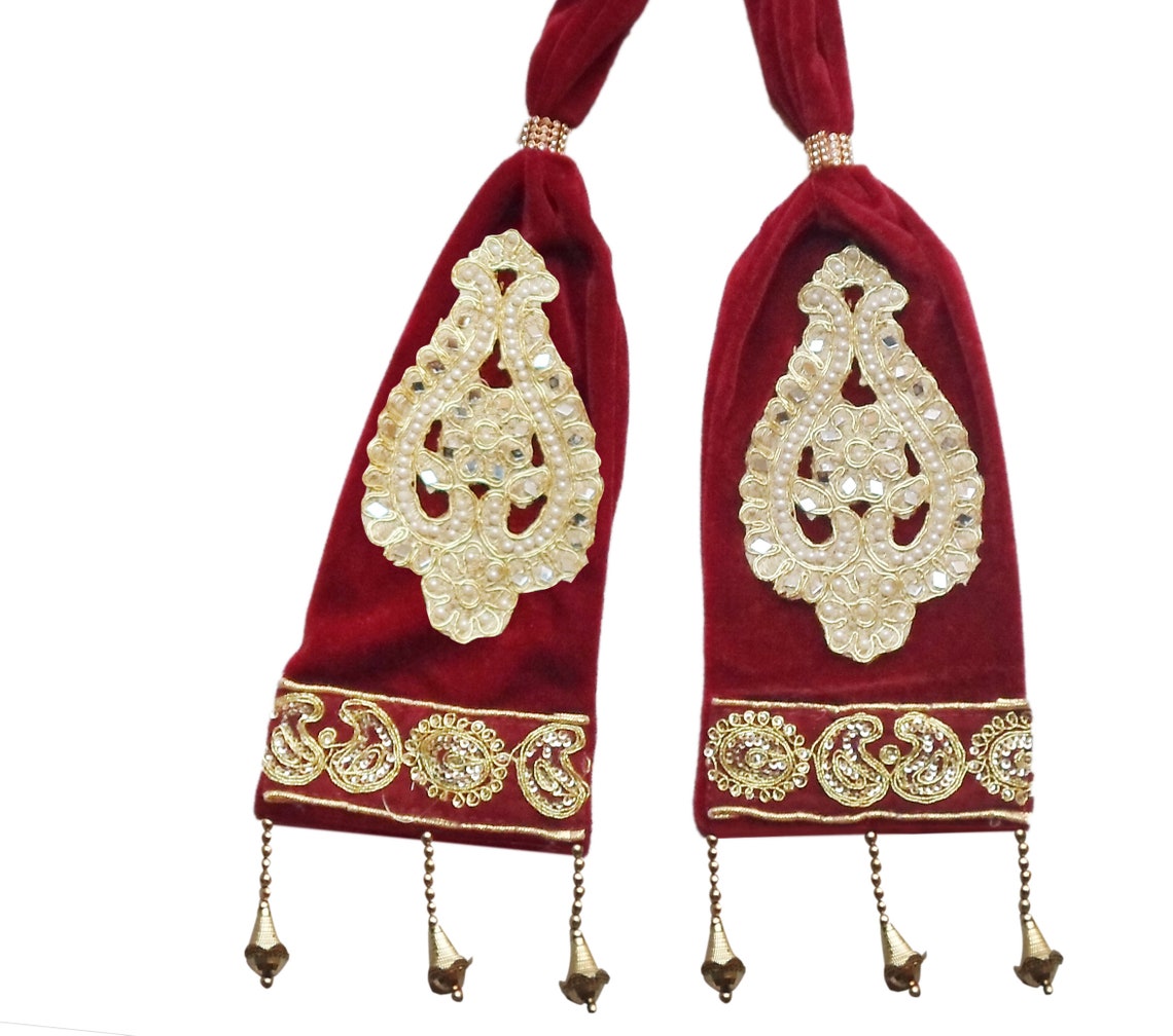 Men Scarves Indian Wedding Stole Handmade Traditional Groom Etsy