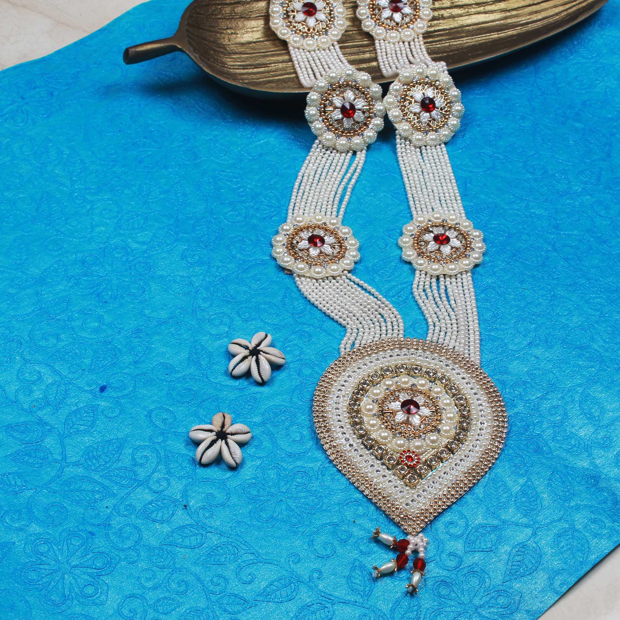 Men Wedding Decorative Long Paan Haar, Necklace for Groom, Dulhe Ki Mala,  Long Paan Haar, Traditional Groom Mala - Multicolor - Etsy Hong Kong