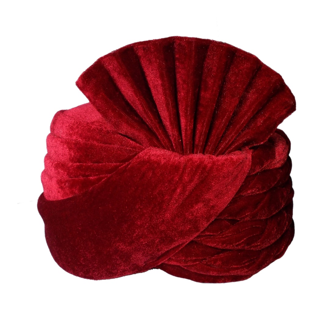 Buy Men Dulha Velvet Pagri, Groom's Pagdi, Groom's Turban