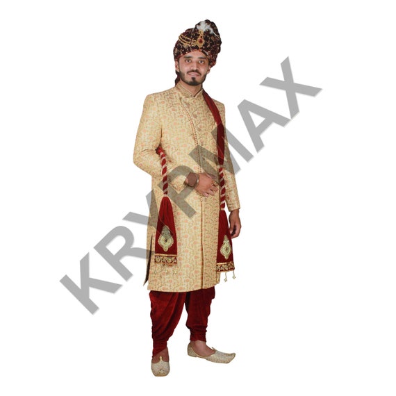 Sherwani scarf best sale