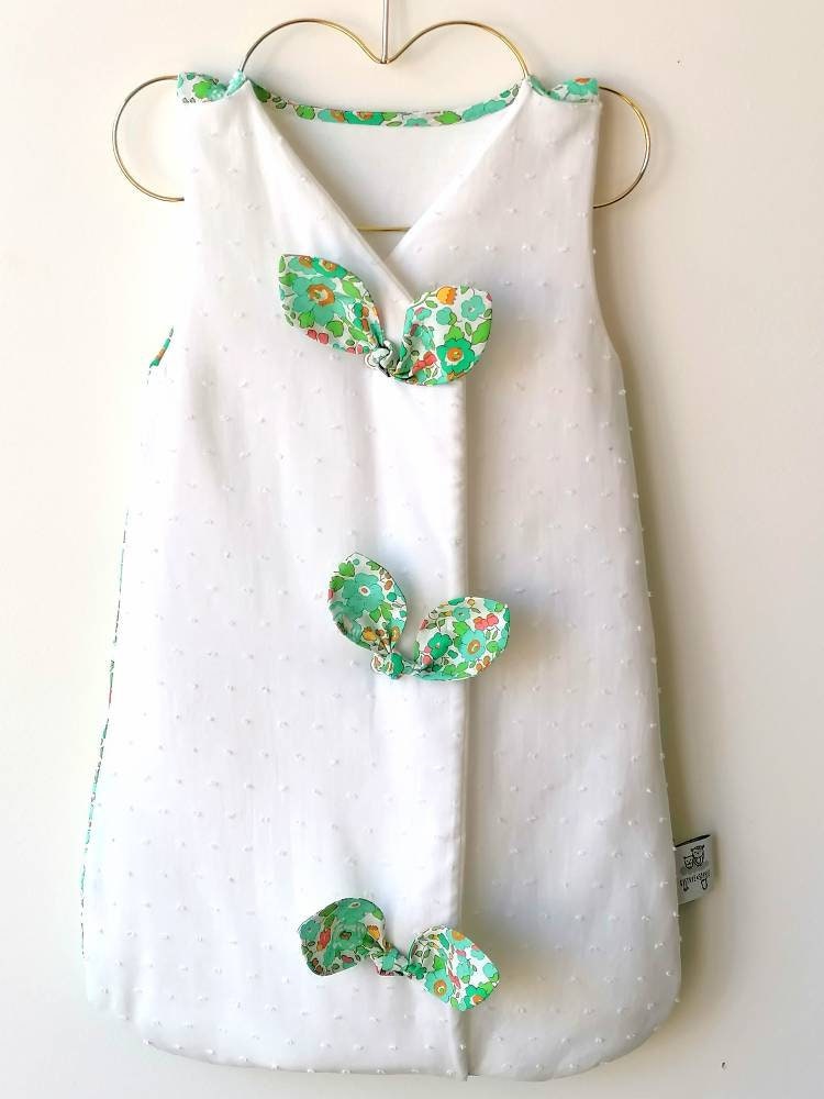 Gigoteuse Liberty Bébé et Coton Plumetis