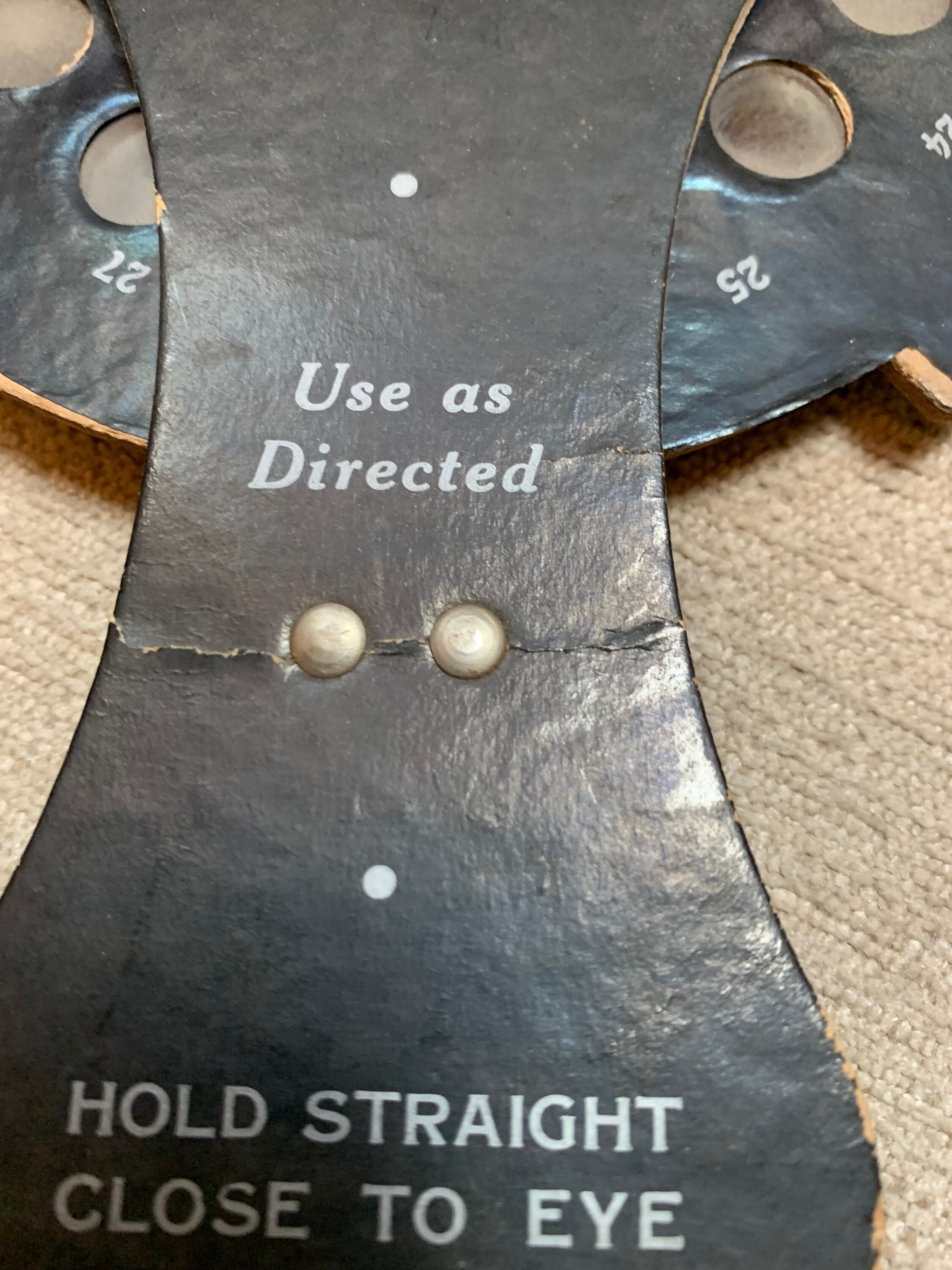 Self-test OPTOMETER C.G. Optical Co./ RARE/ Chicago Illinois - Etsy