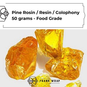 Résine De Pin (Colophane) 50 G - Purifiante, Utilisations Multiples