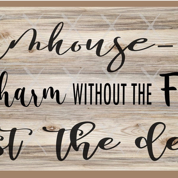 Farmhouse ish Definition  Farmhouse ish, Perfect for Farmhouse Sign or Wall Decal!, Svg, Png, Files,