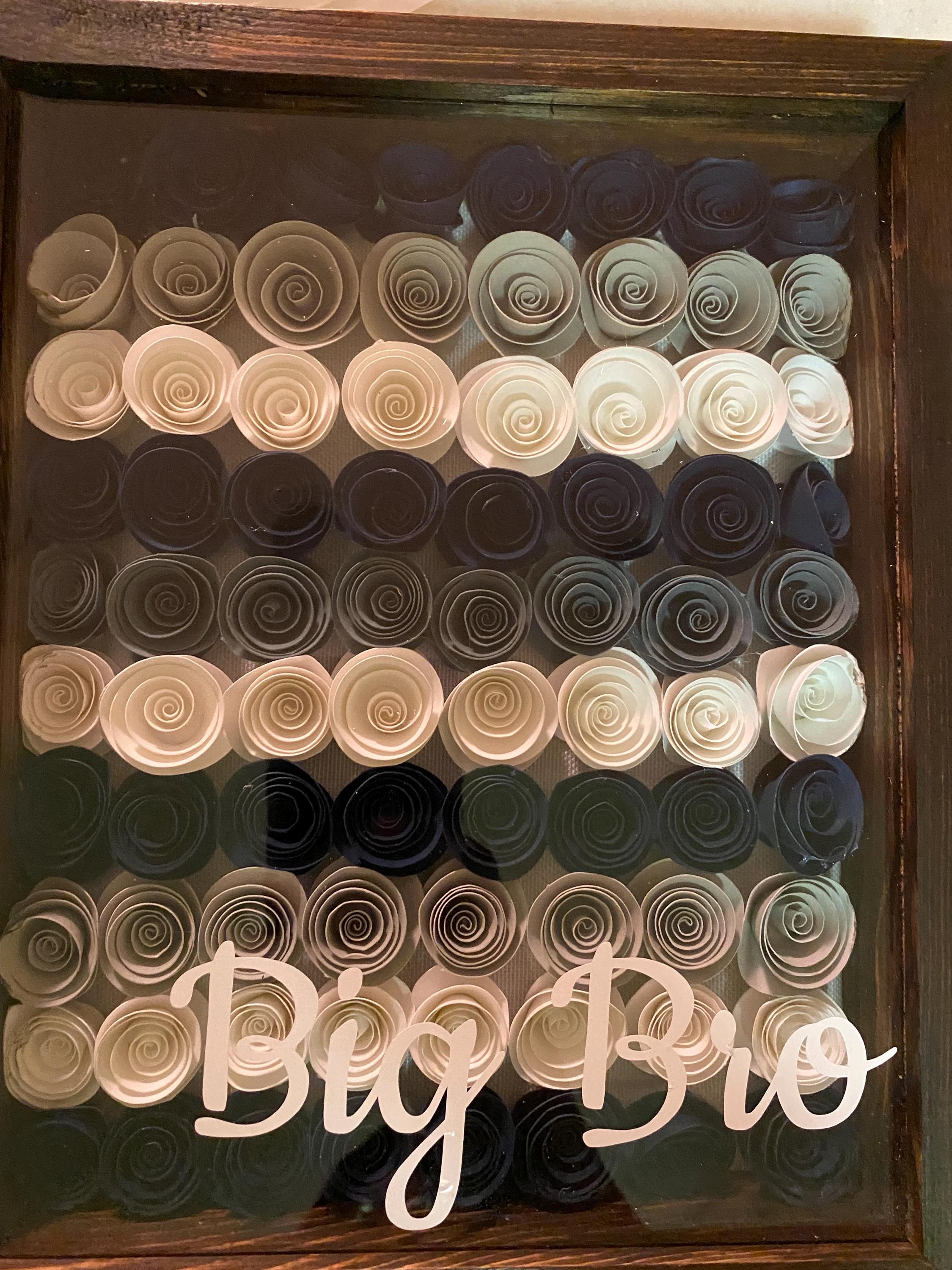 Customizable Shadowboxes Customizable Shadow Box With Flowers - Etsy