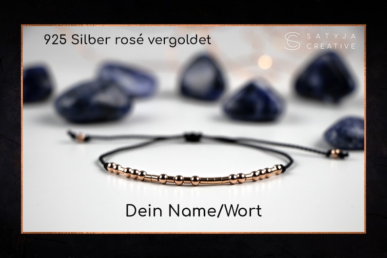 Morsecode Armband Zierliches Armband in 925 Silber, vergoldet oder rosé vergoldet Geschenk Jahrestag Hochzeitstag Bild 5