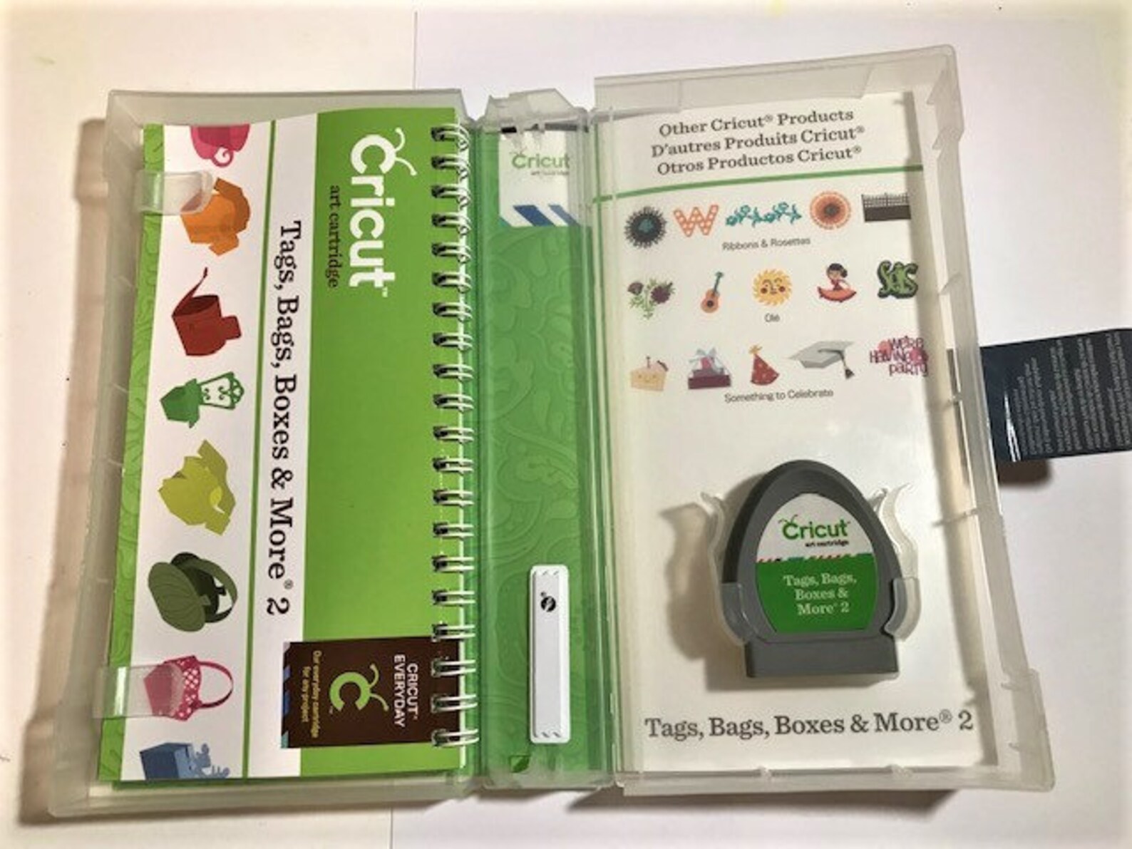 Cricut Tags Bags Boxes & More 2 Cartridge Etsy