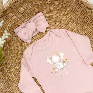 Pink Elephant Baby Clothes Etsy UK