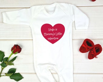 valentines sleepsuit