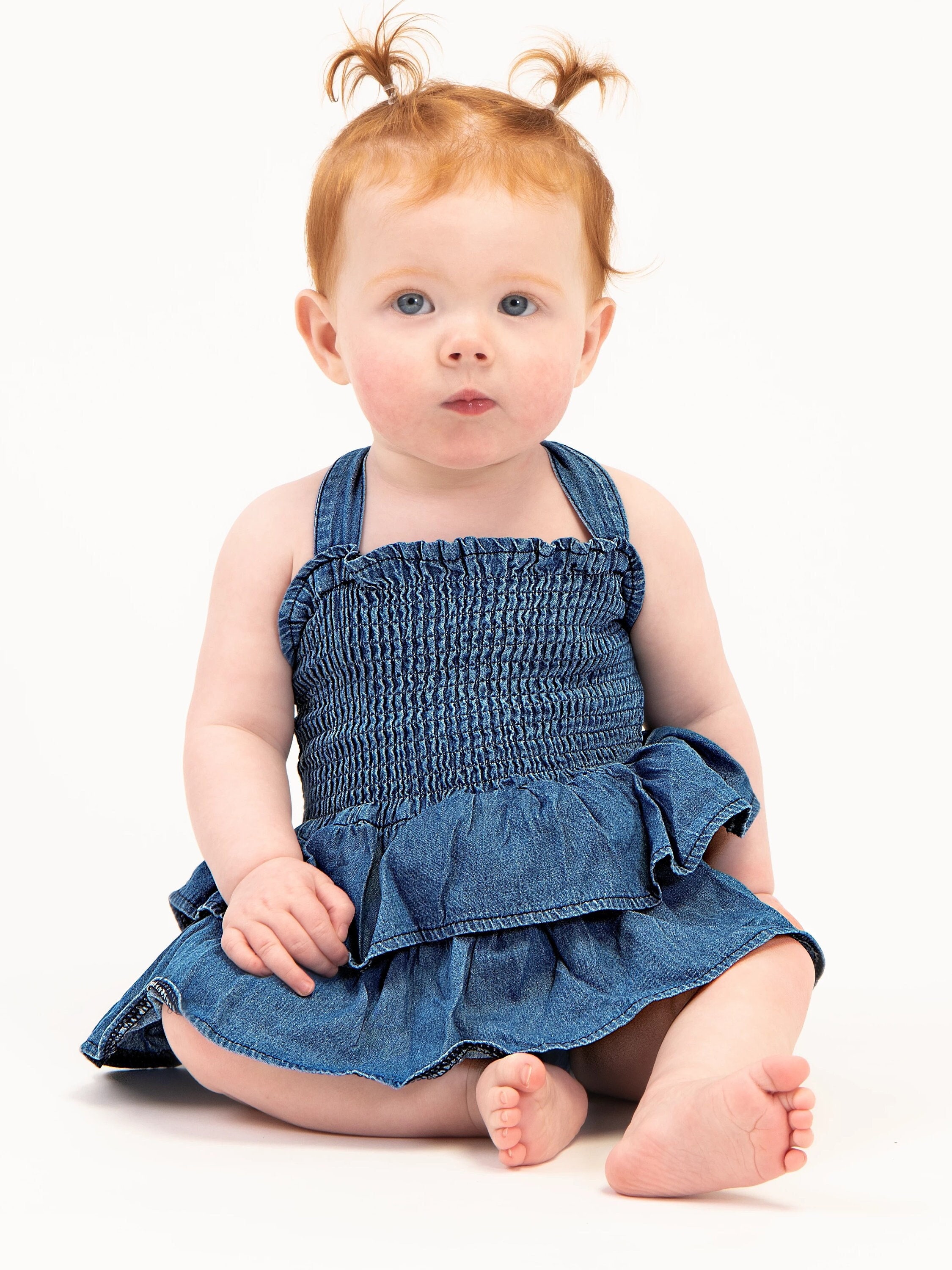 Baby store denim outfits
