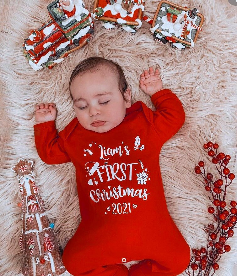 Baby's first christmas sleeper hotsell