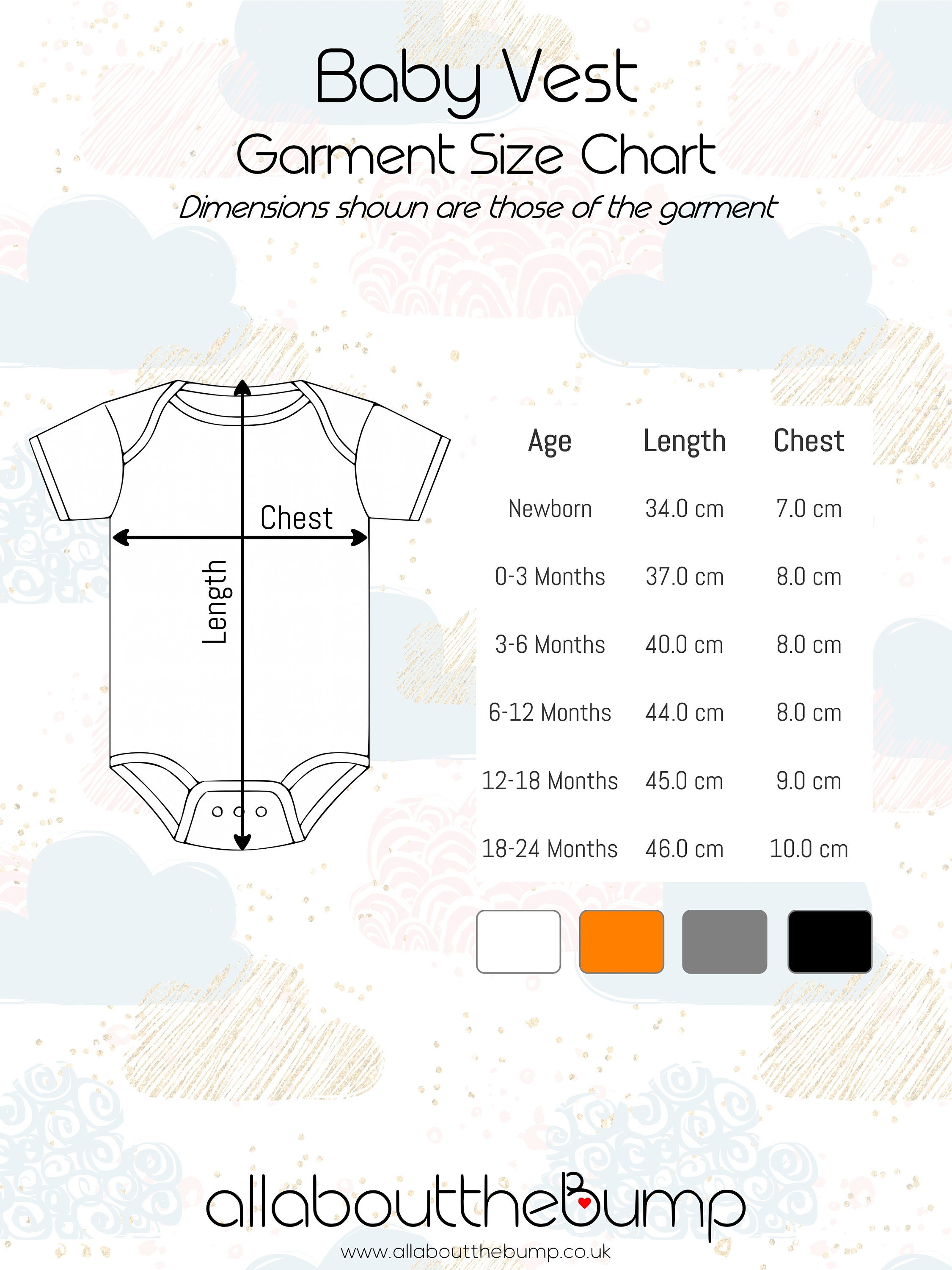 Personalised Nanny Grandad I Can&#39;t Wait To Meet You Giraffe Baby Announcement Vest | Pregnancy Reveal | Newborn | Baby Shower Gift Present