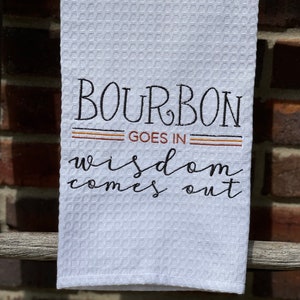 Bourbon Tea Towel