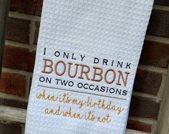 Bourbon Tea Towel