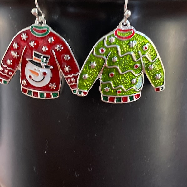 Ugly Sweater earring