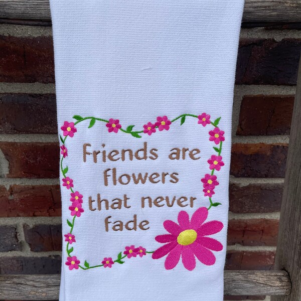Friends Are Flowers Etsy